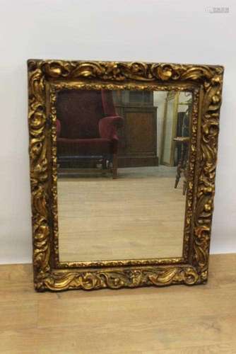 Antique gilt mirror