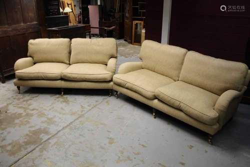 Pair of modern sofas