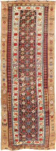 Sarab Antique Handknotted Carpet, 105 x 373 cm.