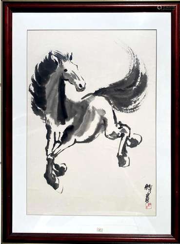 A Framed Chinese Painting