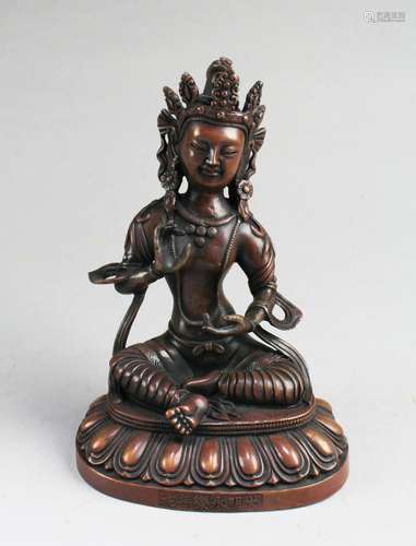 Chinese Bronze Buddha Statue