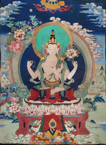 A Tibetan Thangka