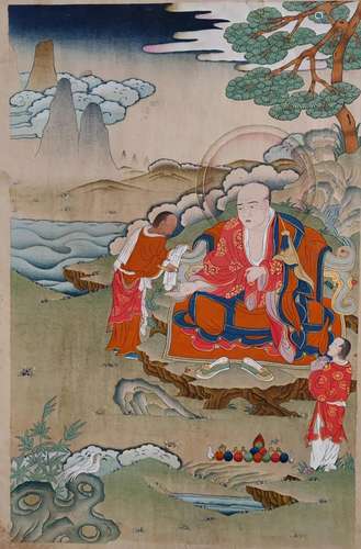 A Tibetan Thangka