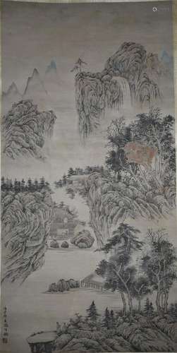 Chinese Hanging Scroll Painting