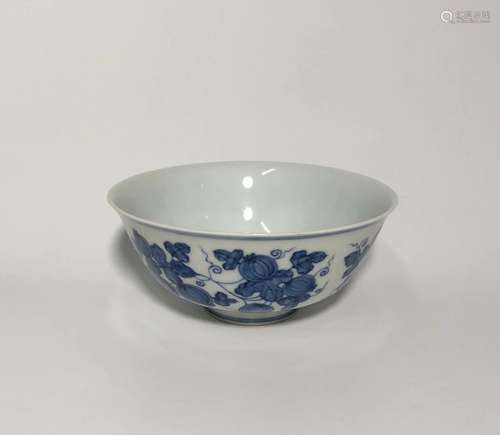 A Blue & White Porcelain Bowl