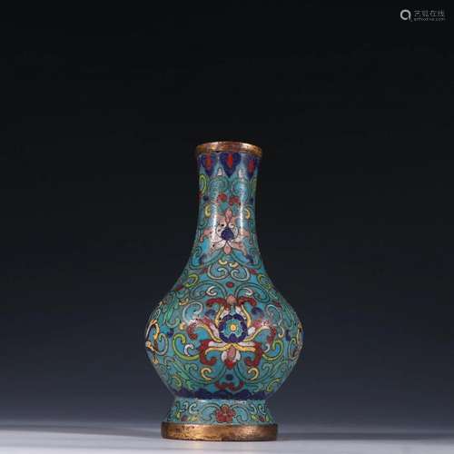 CHINESE CLOISONNE VASE