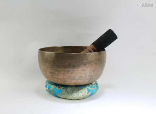 Antique Tibetan Singing Bowl Set