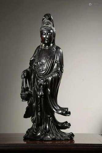 CHINESE ZITAN WOOD GUANYIN