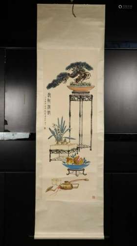 CHINESE PAINTING,KONGXIAOYU MARK