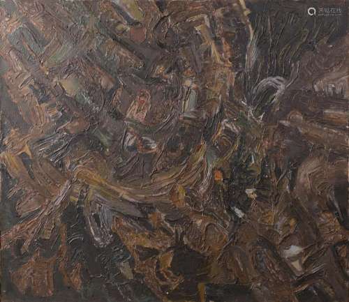 Herbert Schneider, 1924 - 1983, painterly abstract