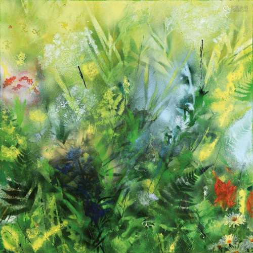 Marion Schmidt, born 1963 Eschwege, meadow piece