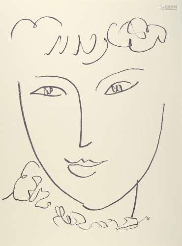 Henri Matisse, 1869-1954, lithograph, # 'La Pompadour