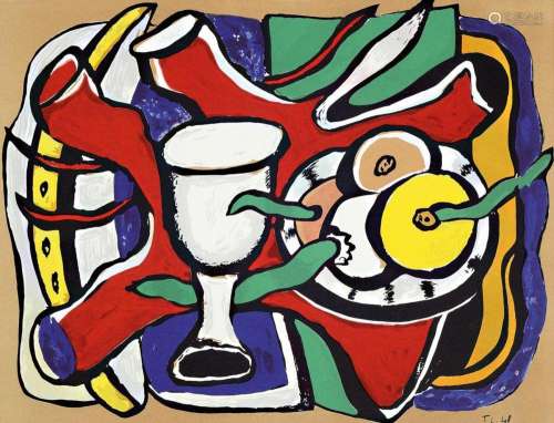 Fernand Leger, 1881-1955, bundle of 2 color lithographs