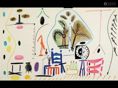 Pablo Picasso, 1881-1973, # 'L´Atelier a La Californie