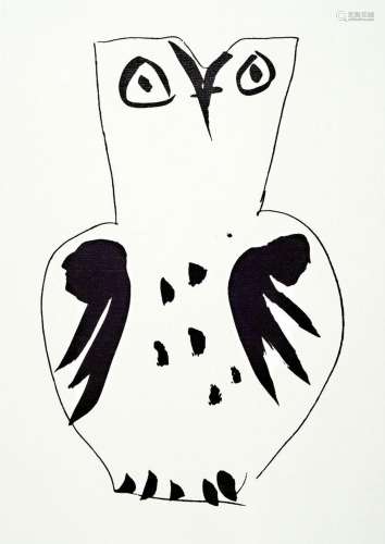 Pablo Picasso, 1881-1973, # 'Chouette #', serigraph