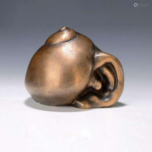 Gernot Rumpf, born in 1941 Kaiserslautern, bronze