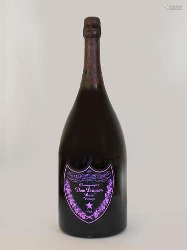 1 Mathusalem Champagne Dom Perignon 2002 Luminous Rosé (Coff...