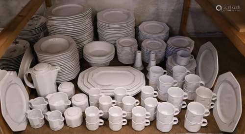 Porseleinen eetservies en koffieservies Leonard