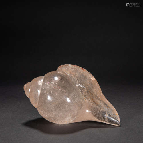 CHINESE CRYSTAL SNAIL, QING DYNASTY