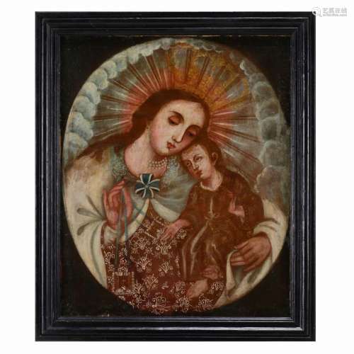 SOUTH-AMERICAN SCHOOL (18TH/19TH CENTURY), OUR LADY OF MOUNT...