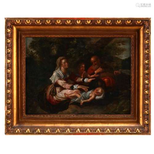 EUROPEAN SCHOOL (17TH/18TH CENTURY), HOLY FAMILY