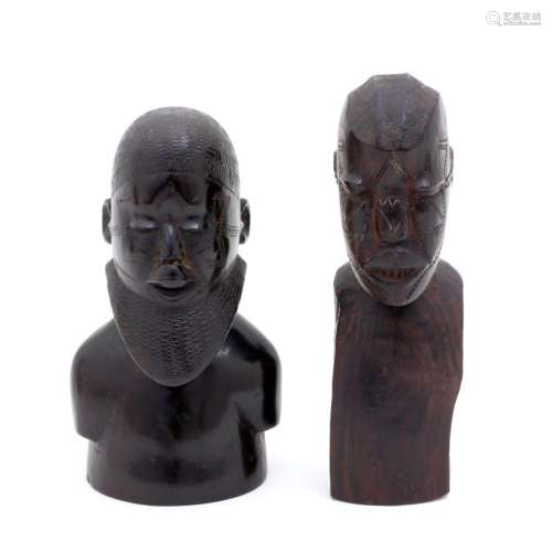 TWO MACONDE FIGURES