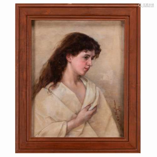 ANNA VON SLUYTERMAN LANGWEYDE (1839-1916), GIRL