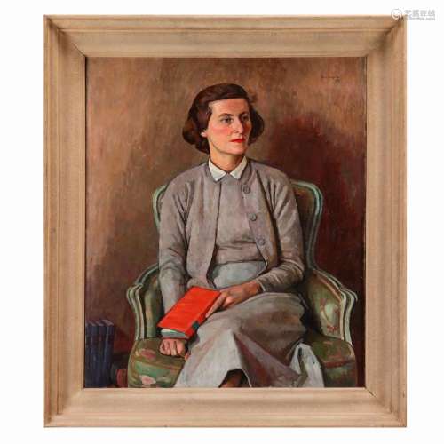 ERIC NORDLÖW (1908-1983), FEMALE PORTRAIT