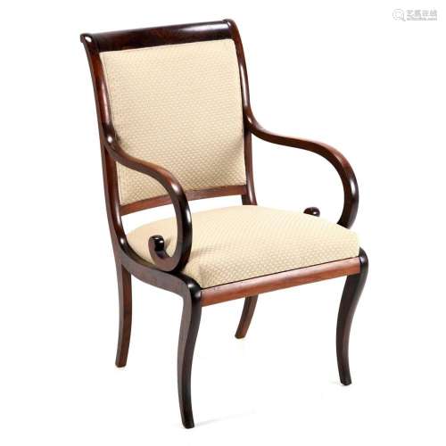 A LOUIS PHILIPPE ARMCHAIR