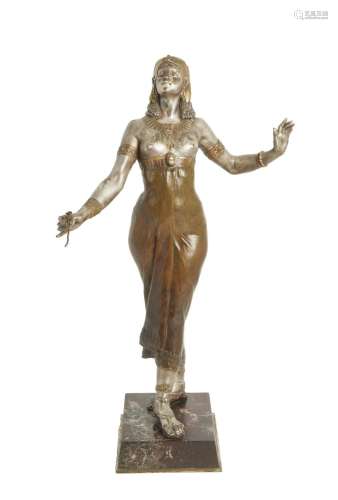 98-Georges COLIN (1876-1917)
Danseuse égyptienne
Sculpture e...