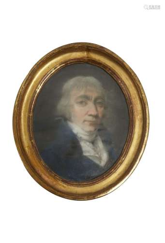 178-Portrait d'homme
Pastel sur carton 
Fin XVIIIème siè...