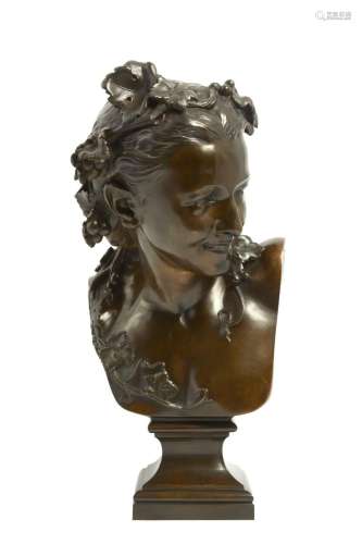 196-Jean-Baptiste CARPEAUX (1827-1875)
L'Espiègle
Sculpt...