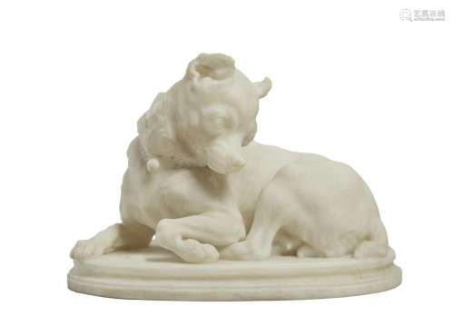 202-Paul GAYRARD (1807-1855)
Chihuahua
Sculpture en marbre d...