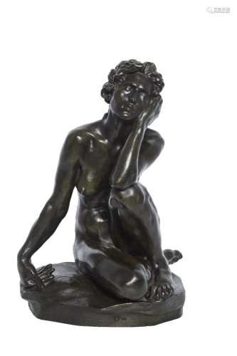 214-Victor Joseph SEGOFFIN (1867-1925)
Sorcière
Sculpture en...