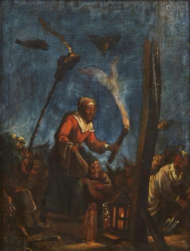 288- Dans le goût de TENIERS
Le sabbat des sorcières
Panneau...