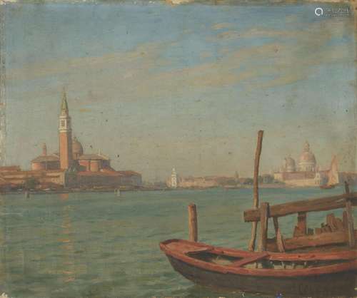 405-Rémy COGGHE (1854-1935)
Vue de Venise
Huile sur toile si...