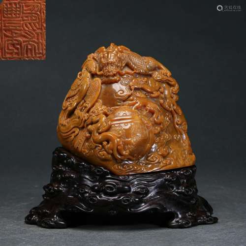 A Carved Tianhuang Seal