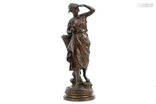 LAURENT EUGÈNE (1832 - 1898) antieke sculptuur in brons : &q...