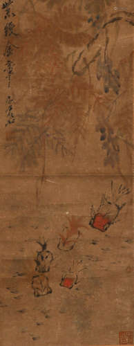 Xugu paper goldfish vertical shaft in Qing Dynasty