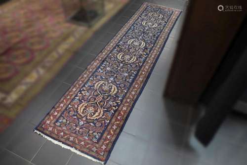 Perzische Mahal (loper) met floraal motief - 80 x 316 cm