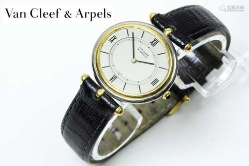 VAN CLEEF & ARPELS quartz polshorloge ref : G 1547 G 26)...