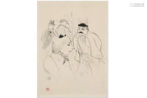 DE TOULOUSE-LAUTREC HENRI (1864 - 1901) litho dd 1894 : &quo...