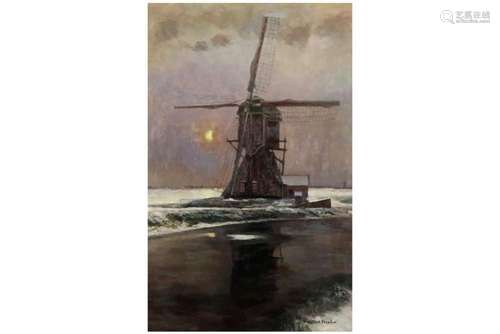 WILLAERT ARTHUR (1875 - 1942) olieverfschilderij op doek met...