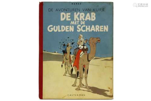 HERGÉ (1907 - 1983) album met de Nederlandse druk van "...