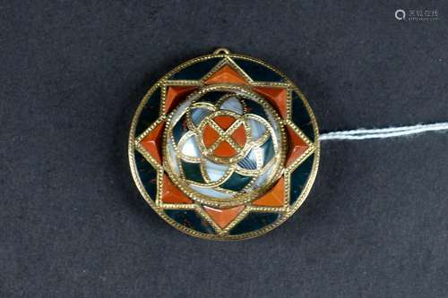 Broche de la fin du XIXe siècle