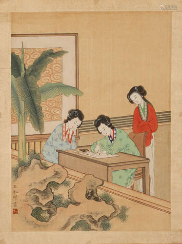 Wang Shuhui in Qing Dynasty