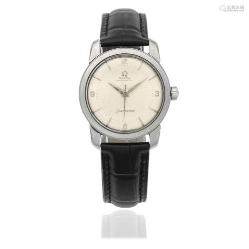 Omega. A stainless steel automatic wristwatch Seamaster, Ref...