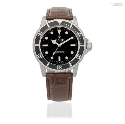 Rolex. A stainless steel automatic wristwatch Submariner, Re...