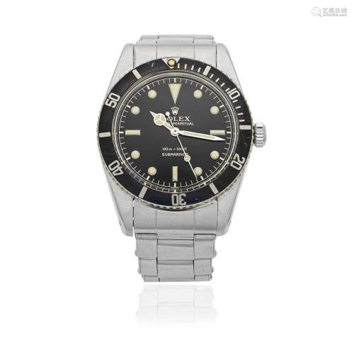 Rolex. A fine stainless steel automatic bracelet watch with ...