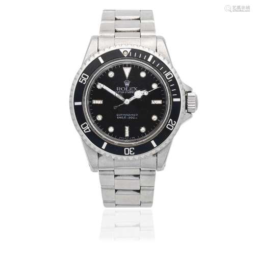 Rolex. A stainless steel automatic bracelet watch Submariner...